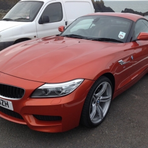 Valencia Orange 2014 BMW Z4