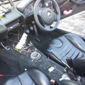 BMW Z3 Centre Console Change