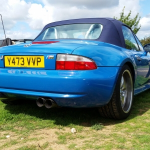 BMW Z3 Laguna Seca Blue