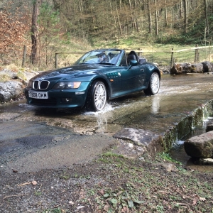 Shiny wet wheels