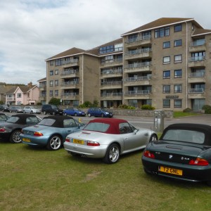 BM's On the Lawn. Weston Super Mare 10th July 2016