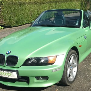 My green Z3. 1998 owned from new.