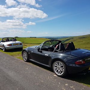 On the road to Llangadog