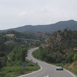 Spanish side of the Pyrenees