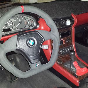 New steering wheel