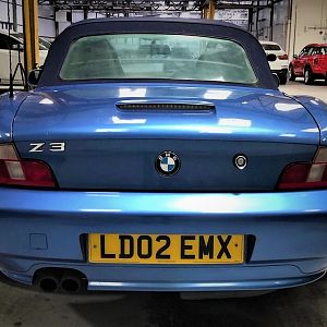 Z3 2.2i Sport - Estoril Blue Rear