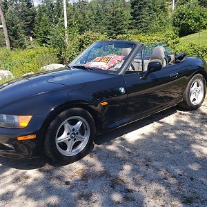 1996 Z3 Black for sale NS, CA left (Driver) side