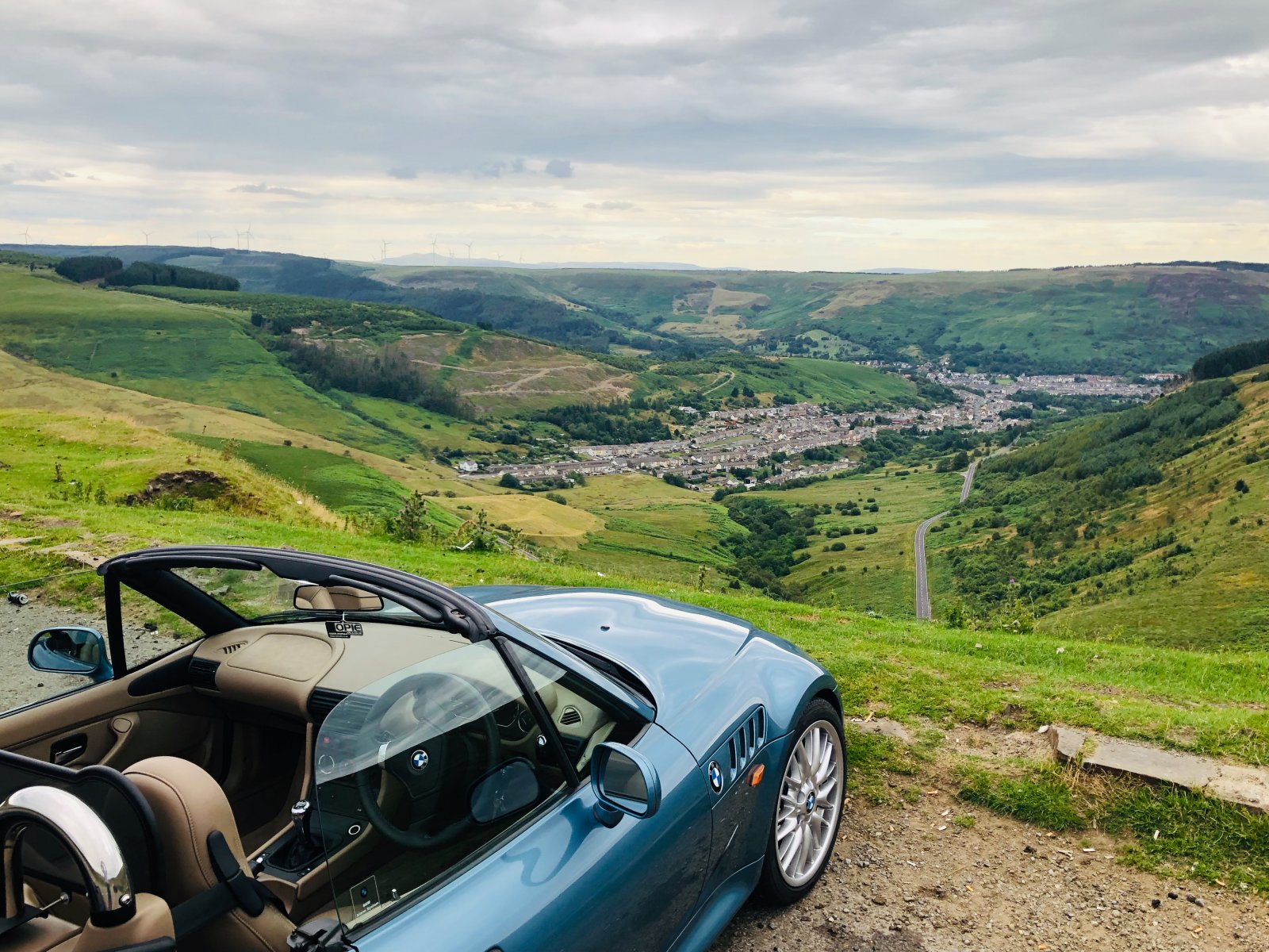 Awesome drive in the Welsh Valleys