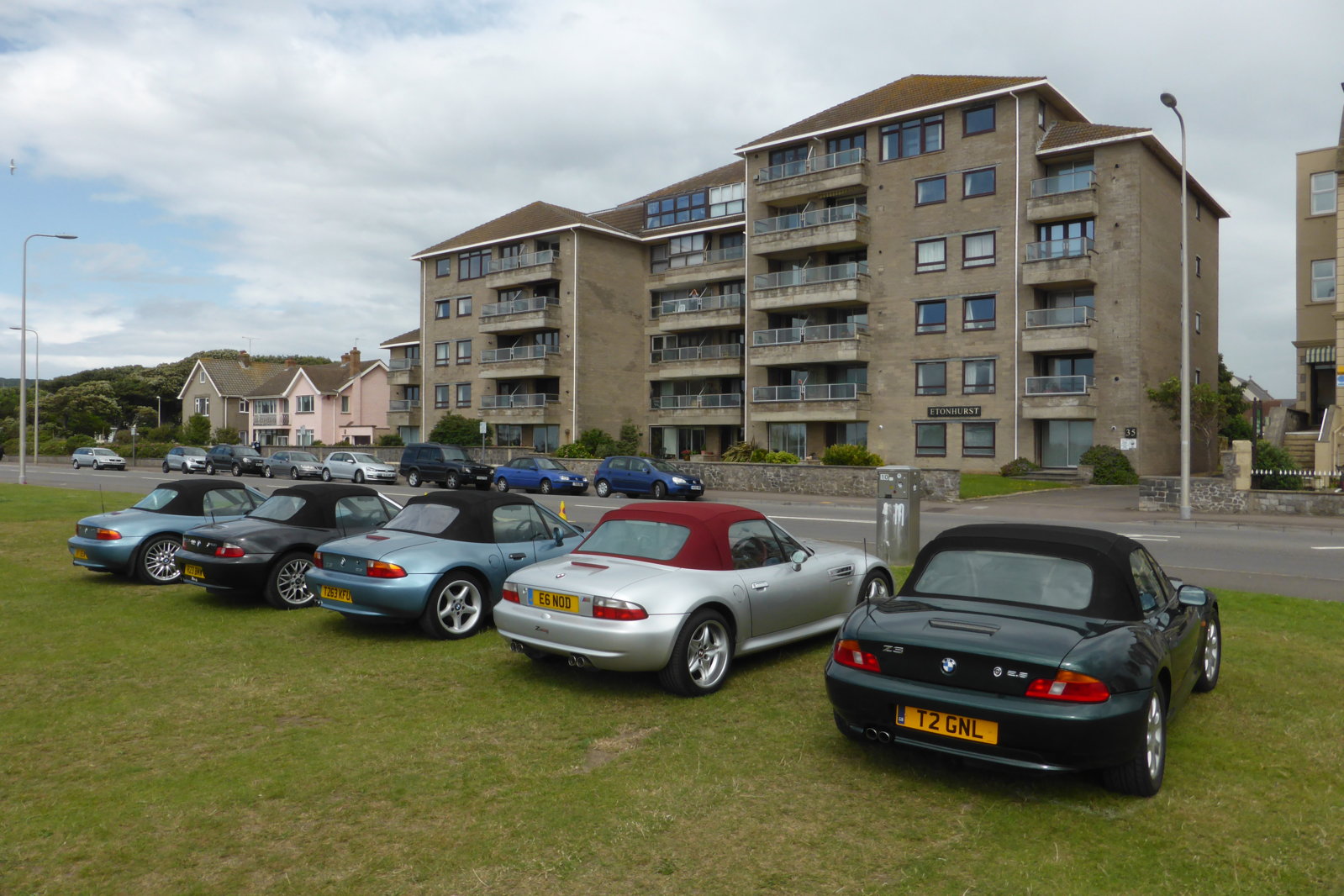 BM's On the Lawn. Weston Super Mare 10th July 2016