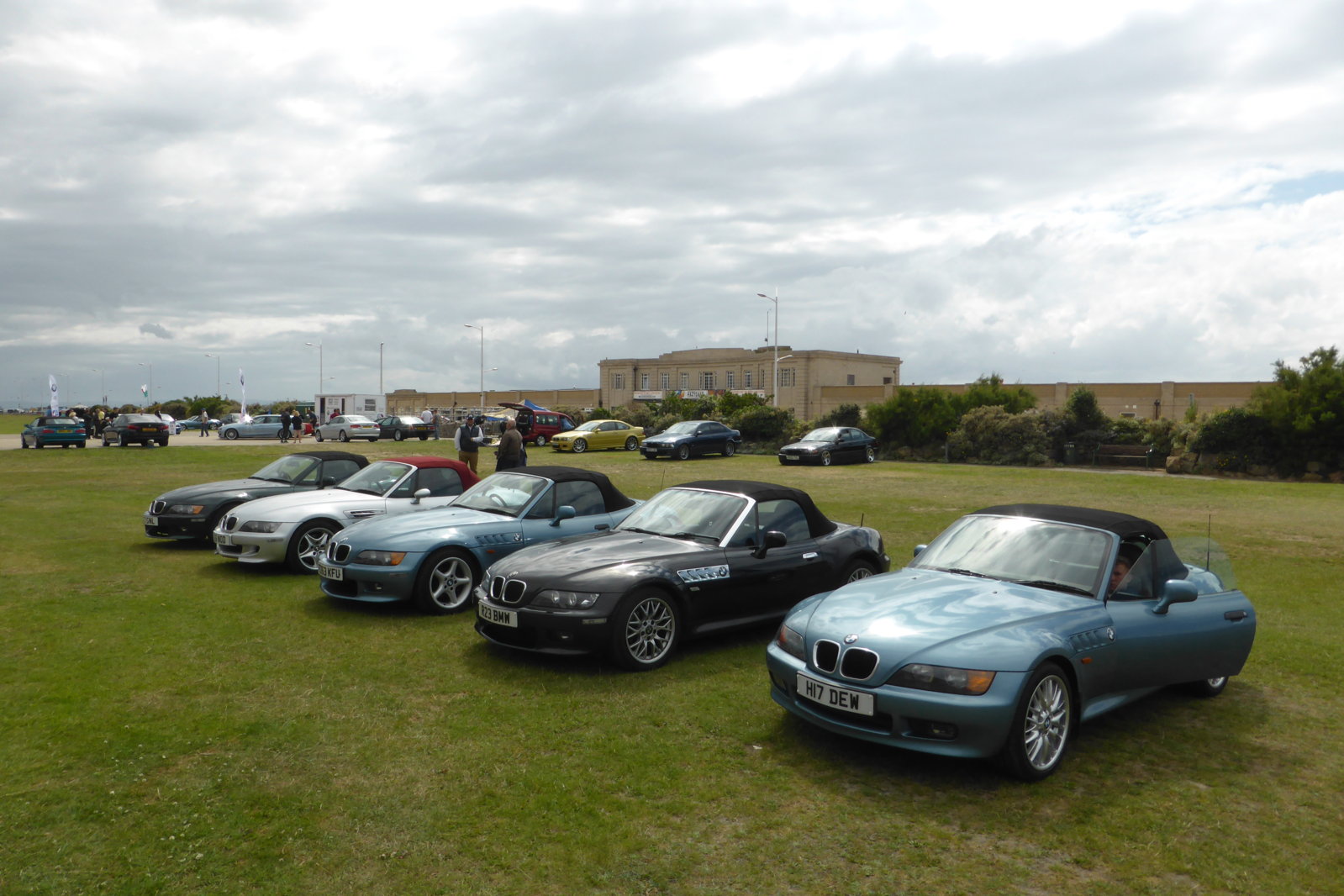 BM's On the Lawn. Weston Super Mare 10th July 2016