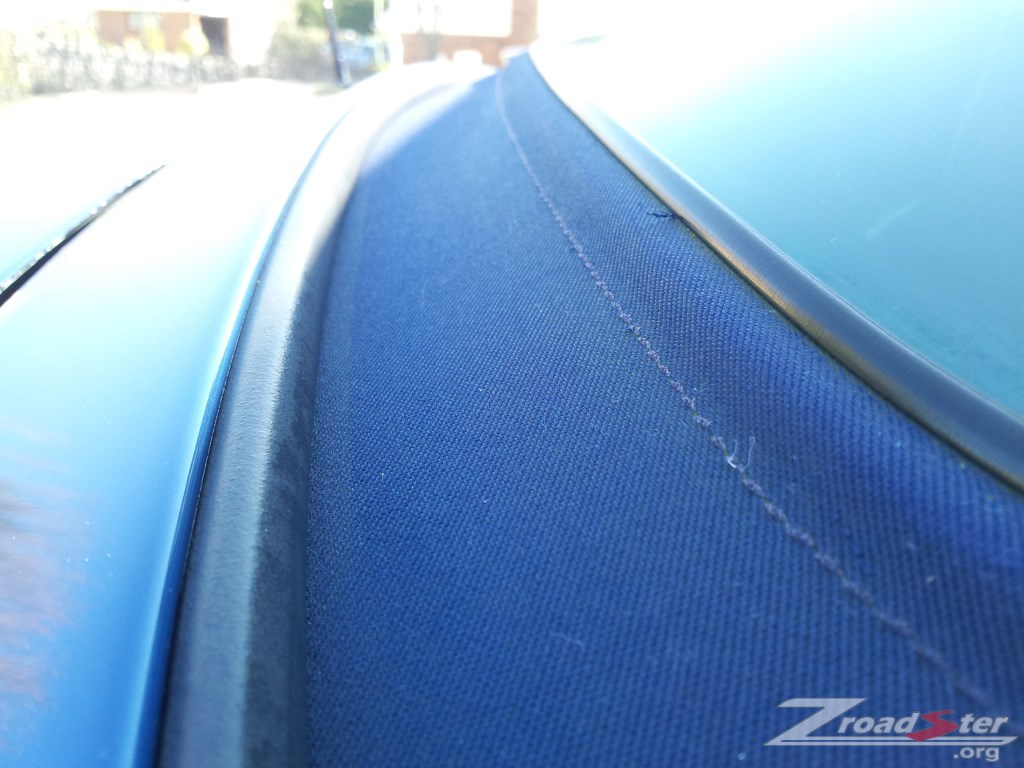 BMW Z3 Hood Clean - After