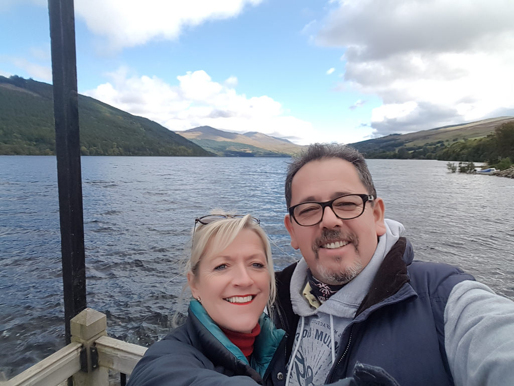 Me & Ali Loch Tay