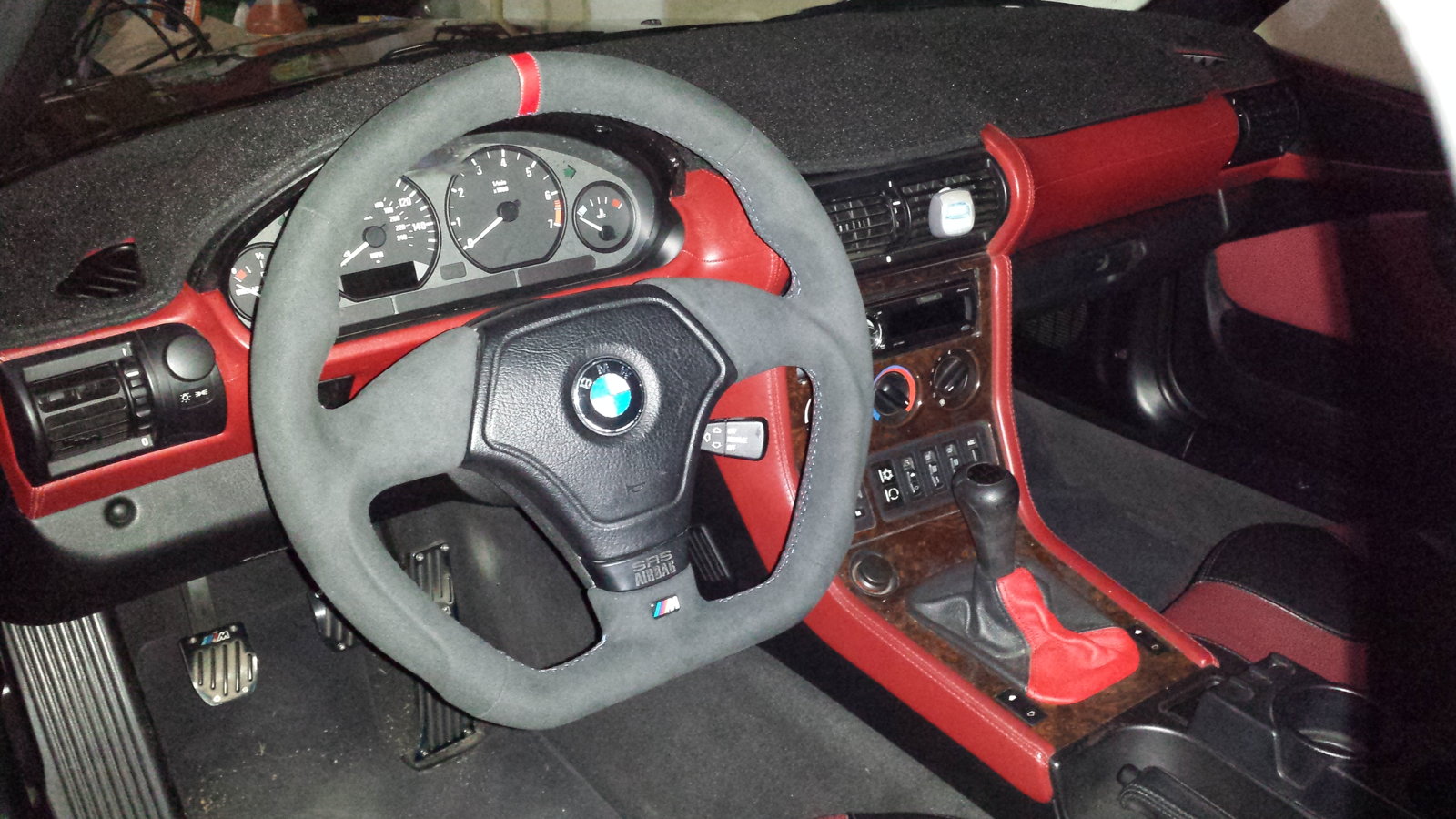 New steering wheel