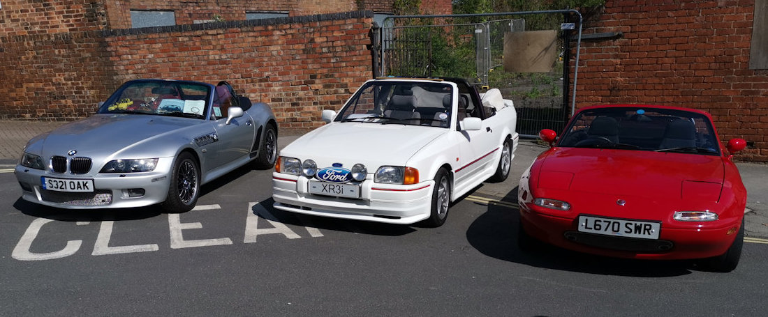 On display at Swadlincote transport festival.