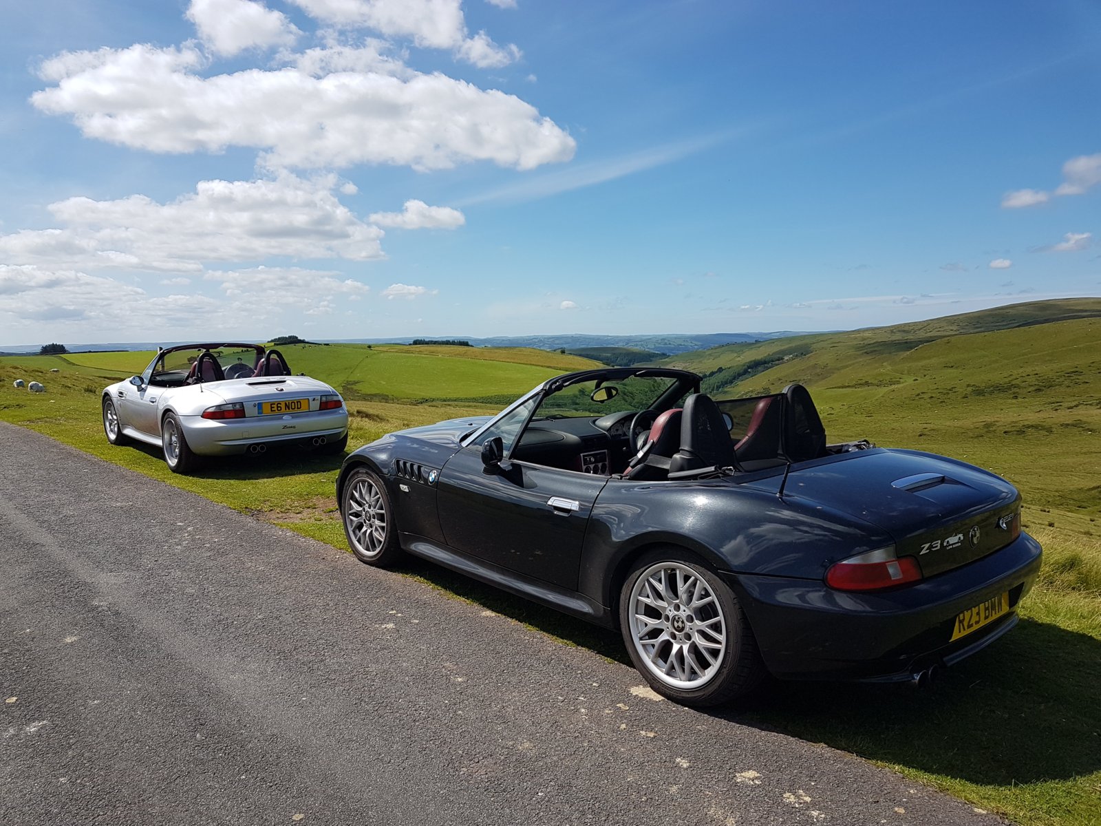 On the road to Llangadog