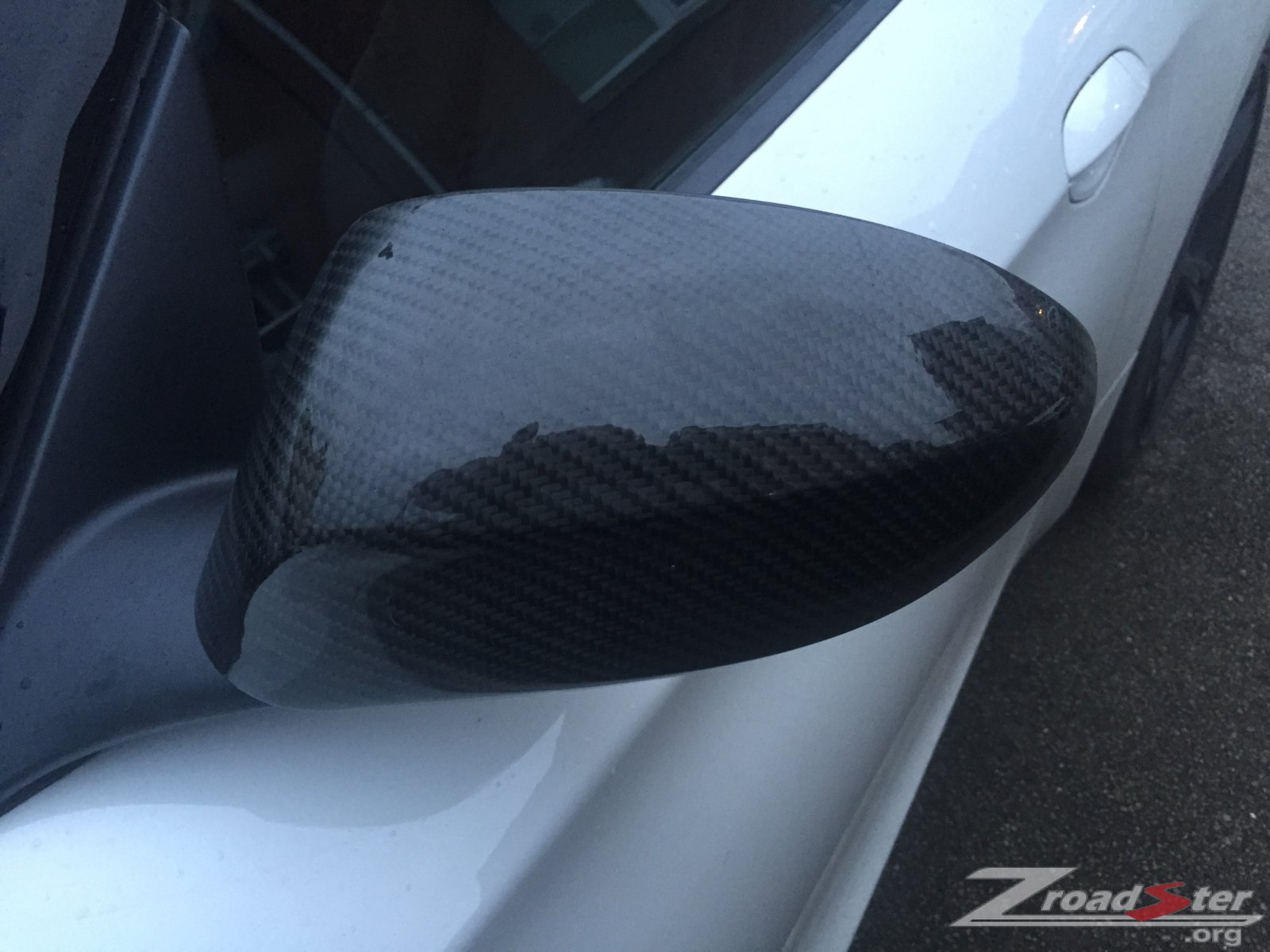 tekarbon carbon fibre mirror caps/covers