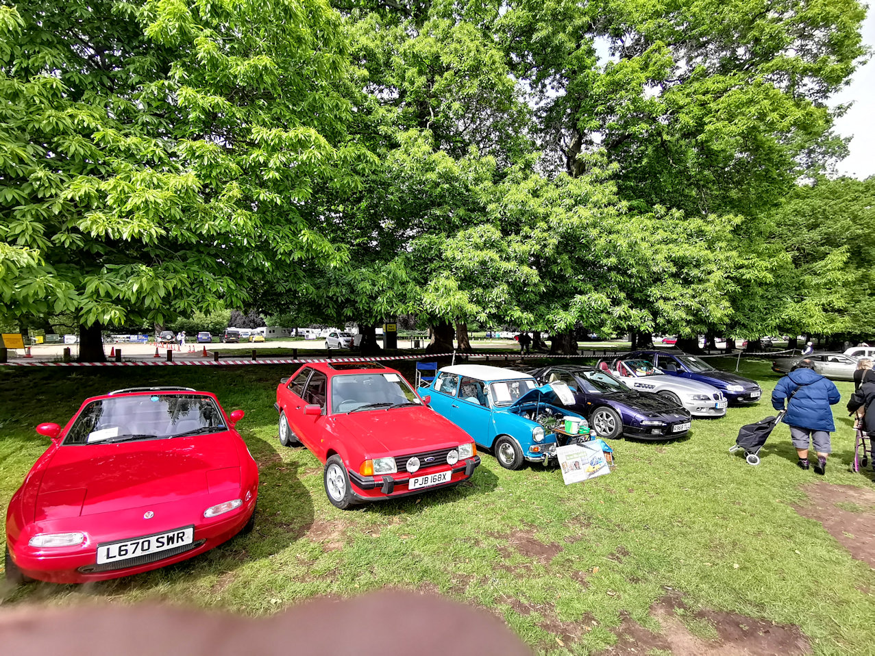 wollerton Hall with Amber vally classic car club