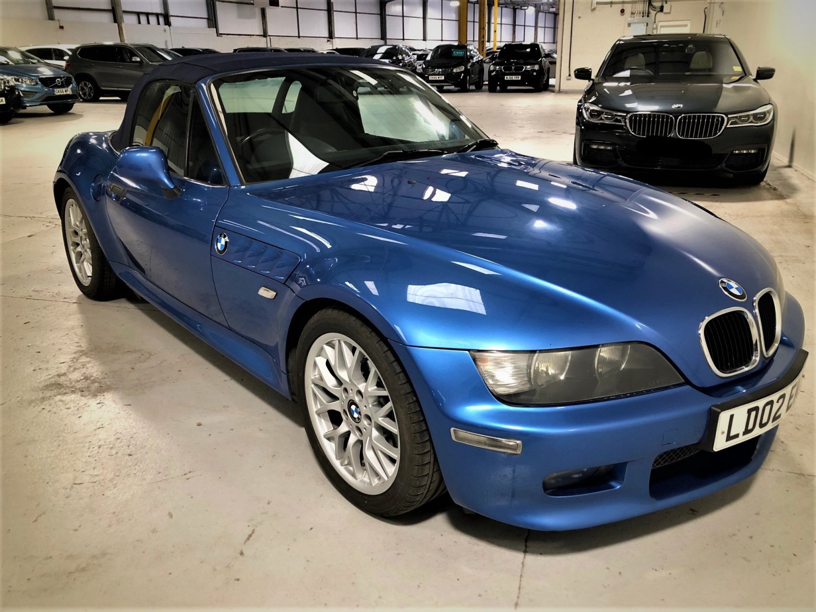 Z3 2.2i Sport - Estoril Blue OSF Quarter