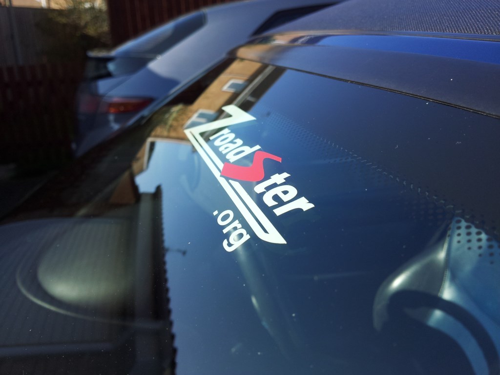 ZRoadster.org Stickers